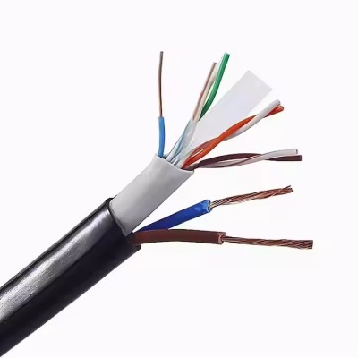 Factory Custom Cat6A internet patch cable cat6 305m 1000ft utp sftp pure copper outdoor cable 23awg