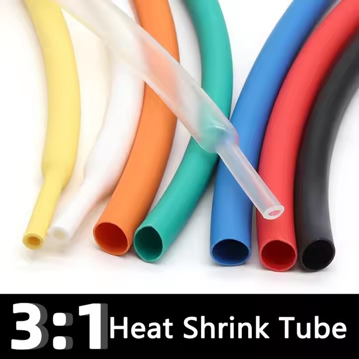 Wire Housing 3:1 Dual Wall Adhesive Waterproof Heat Shrink Tube 2.4mm Cheap Heat Shrink Tube With Gl / 3
