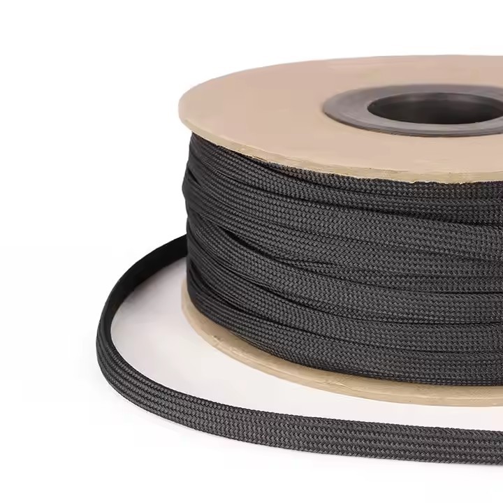 2~60mm Polyamide Sleeve Nylon Braided Insulated Wrap Tight High Density Polyamide Wire Protection Ex / 2