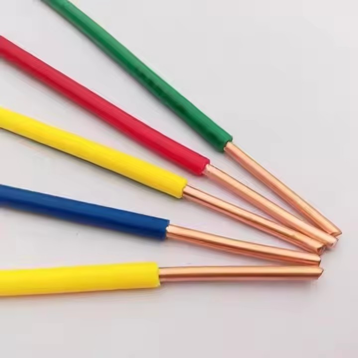 Halogen-free Flame Retardant BYJ House Wire and Cable Solid Conductors for Electrical Wiring and Sho / 3