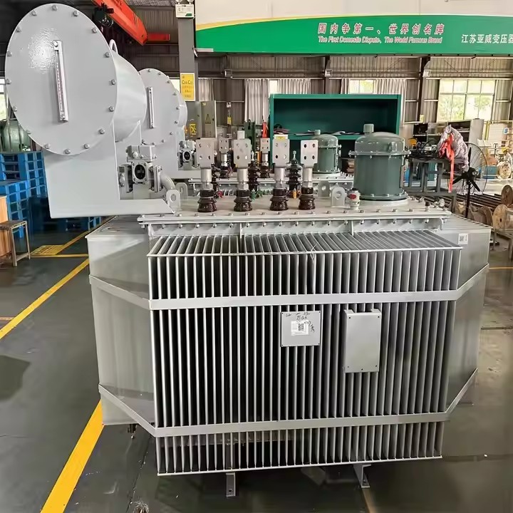 Yawei Low Loss Energy-saving 10KV 630KVA Oil Immersed Fully sealed Power Electricity Transformer wit / 3