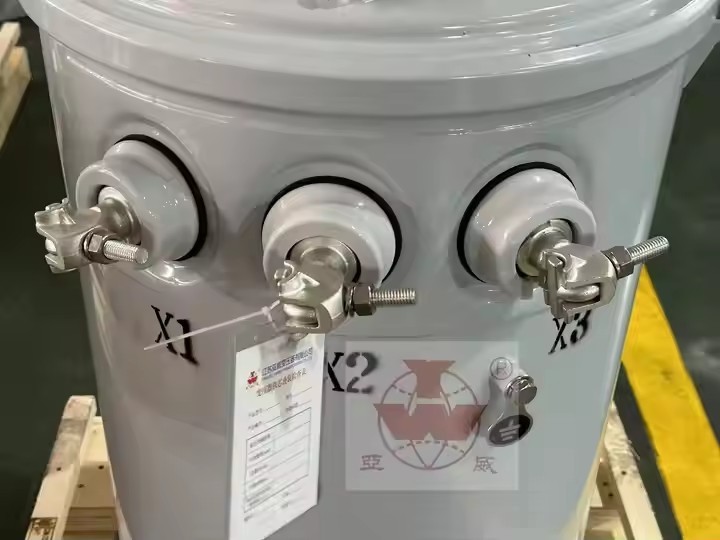 Yawei Hot Sale Low Loss 50kva Single Phase Distribution Transformer / 2