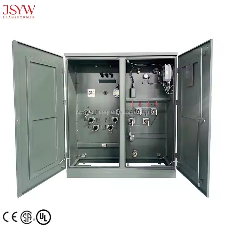 Yawei Factory Direct Sell 500kva 750kva 1000kva 1500kva Pad Mounted Transformer 13.8kV-400/230V 60Hz / 2