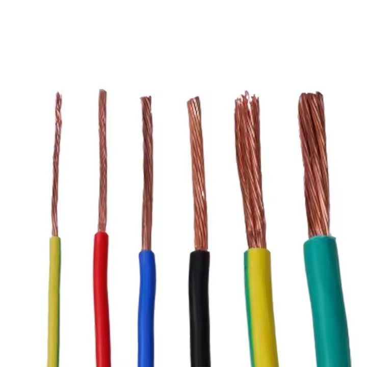 Single Core 1.5 2.5 4 6mm Copper Indoor Wiring Pvc Cable Copper Flexible Cable Single Core Electric  / 2