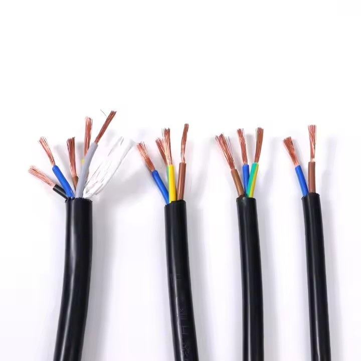 1.5mm 2.5mm 4mm Multi Core Single Strand Pvc Cable House Wire Electric BV Copper Wire / 3