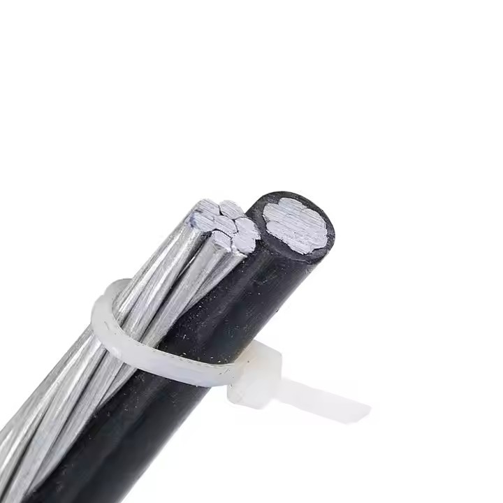 0.6/1KV XLPE/PE Aerial Bundled Cable Duplex/Triplex Aluminum High Performance Overhead Insulated ABC / 2