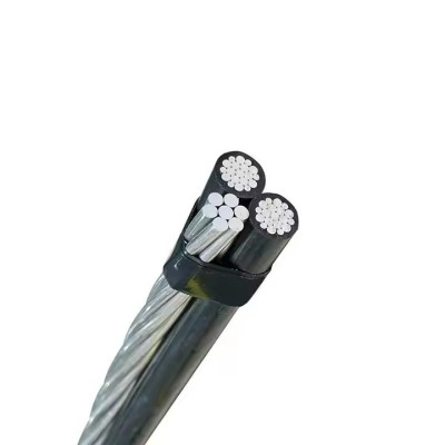 0.6/1KV XLPE/PE Aerial Bundled Cable Duplex/Triplex Aluminum High Performance Overhead Insulated ABC