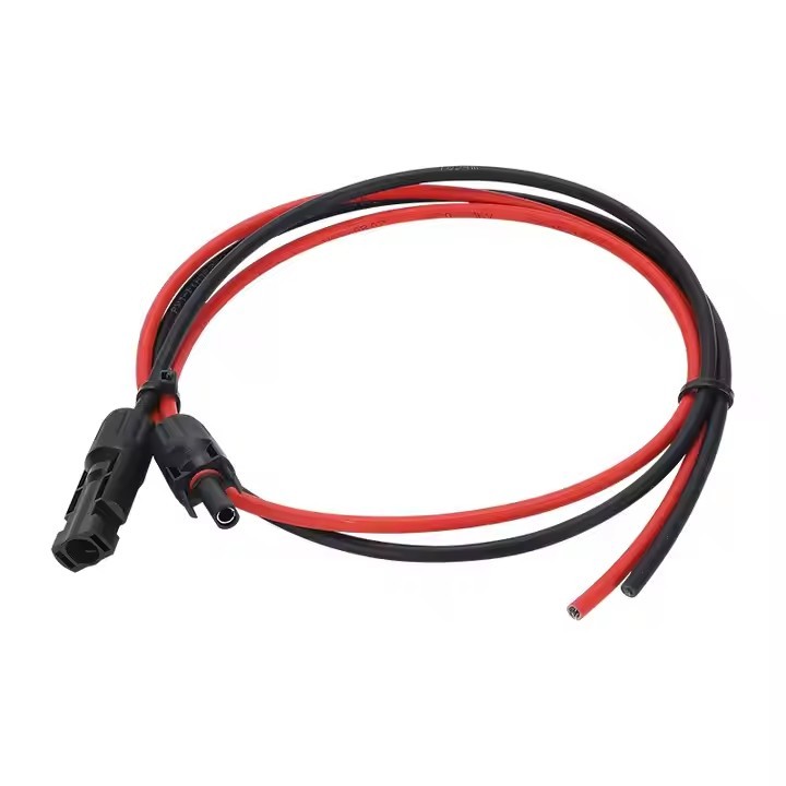 Pv Connector 4mm2 6mm2 Solar Cable With Good Quality / 3