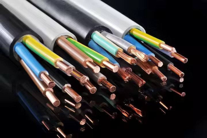 Royal Cord 3.5mm 2C ( AWG 12/2) Pre Cut , Royal Cord 3.5mm 2 Core Power Cable 3.5mm 2 Core Perma Cor / 3