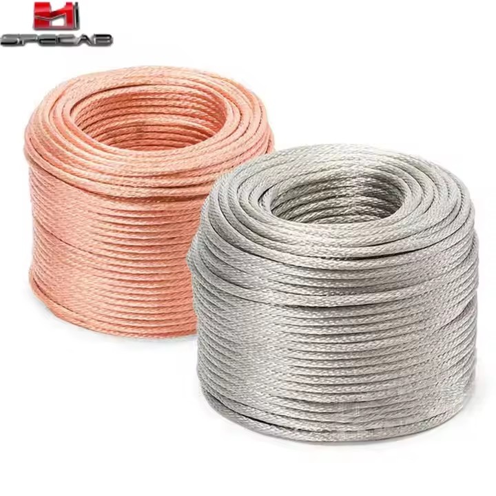 Stranded Bare Copper Wire Bare Earth Copper Wire 19 Strands 29 Mm2 / 3