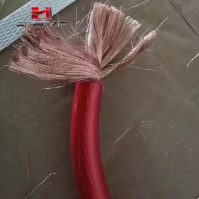 Car Audio Power Cable Ground Wire 1/0 OFC Wire for Speaker