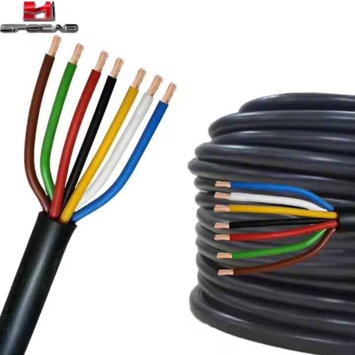 7 Core Cable 0.75mm² Trailer Cable 100m Roll 50m Roll 30m Roll / 3