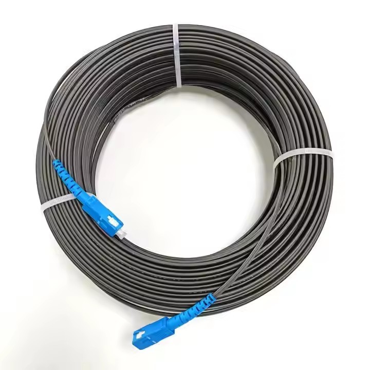 3m FTTH Fiber Optic Drop Cable Patch Cord Pre-Connectorized SC/UPC SC/APC 2-Core 1 2 Core 2core Drop / 1