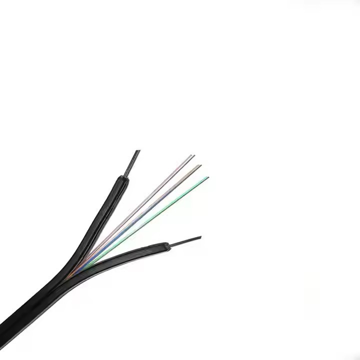 GJXH 2km Indoor Single Mode Fiber Optic Cable 8 Cores PVC Jacket 12-Core Outdoor Networking ADSS Com / 3