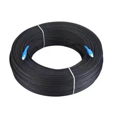 G657A2 Fiber Optic Patch Cord Aqua Black SC/APC 1.6mm 10m 4m Jarretiere Field Assembly Reinforced Op