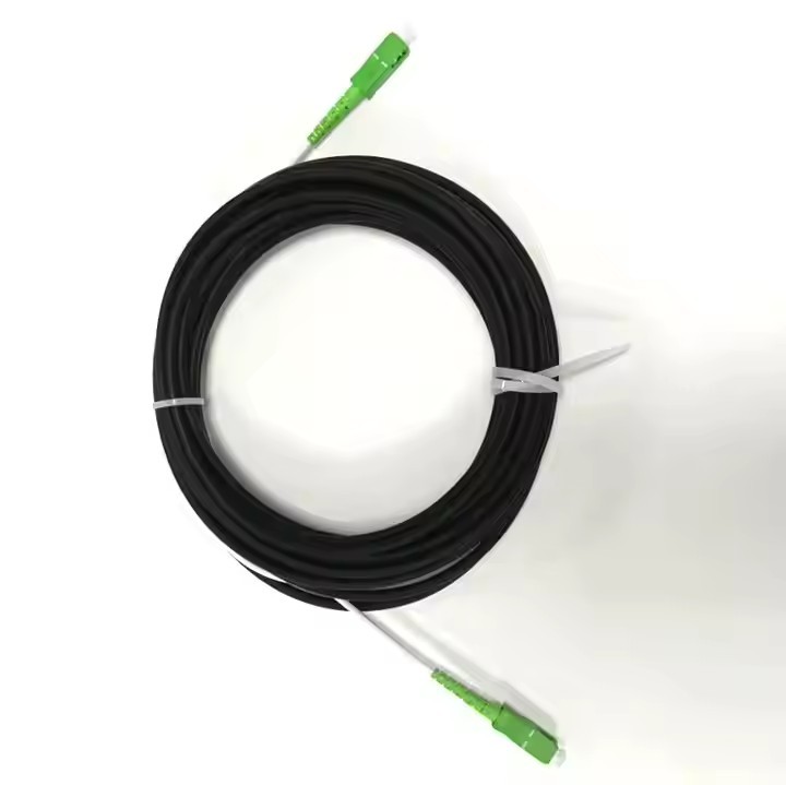 Pre-Connectorized Indoor/Outdoor 1 2 Core Fiber Optic Patch Cord with UPC 8 Core Capacity 3G Ftth SC / 2