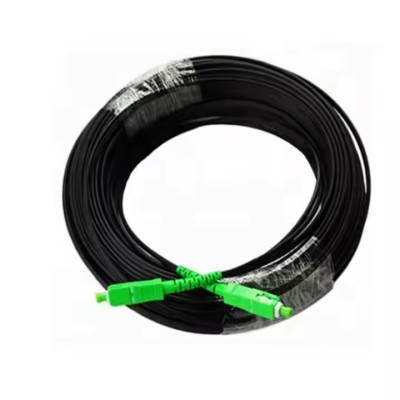 Pre-Connectorized Indoor/Outdoor 1 2 Core Fiber Optic Patch Cord with UPC 8 Core Capacity 3G Ftth SC